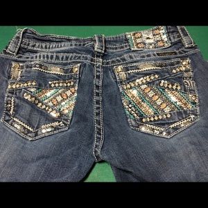 Miss me jeans size 27 inseam 34 bootcut